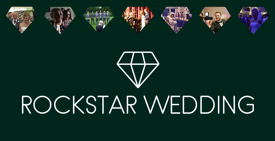 Rockstar Wedding. You Film. We Edit. Wedding videos with personality.